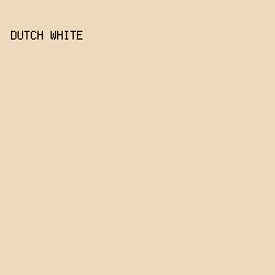 EFD9BD - Dutch White color image preview