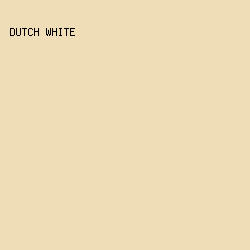 EFDDB7 - Dutch White color image preview