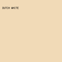 F1DAB7 - Dutch White color image preview
