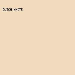 F1DABB - Dutch White color image preview