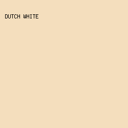 F4DEBD - Dutch White color image preview