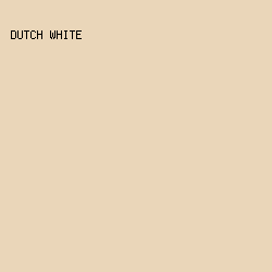 ead6b9 - Dutch White color image preview