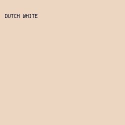 ecd6c2 - Dutch White color image preview