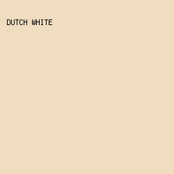 efdcc1 - Dutch White color image preview