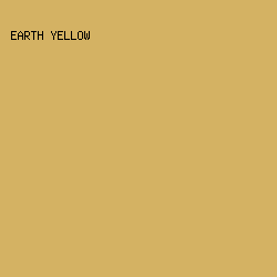 D4B263 - Earth Yellow color image preview