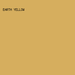 D6AE5E - Earth Yellow color image preview