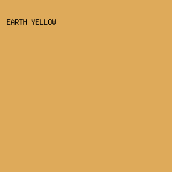DEAA5A - Earth Yellow color image preview