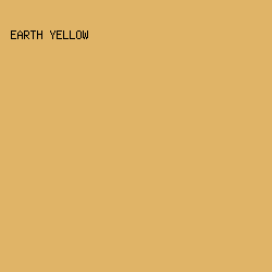 E0B467 - Earth Yellow color image preview
