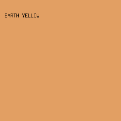 E29F63 - Earth Yellow color image preview