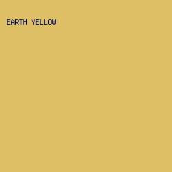 dfbf66 - Earth Yellow color image preview