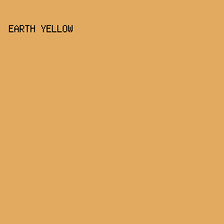 e2aa60 - Earth Yellow color image preview