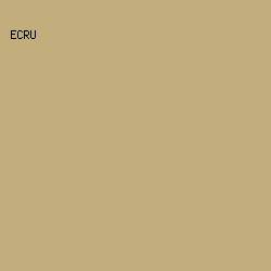 c1ae7c - Ecru color image preview