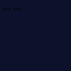 0d112b - Eerie Black color image preview