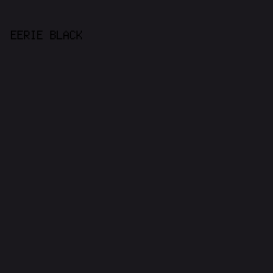 1A181D - Eerie Black color image preview