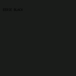 1A1C1A - Eerie Black color image preview