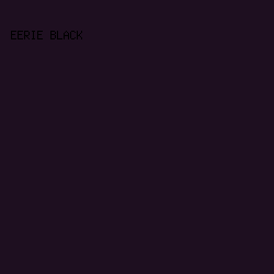 1e0f20 - Eerie Black color image preview
