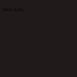 211a1a - Eerie Black color image preview