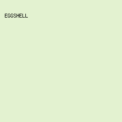 E3F2D0 - Eggshell color image preview
