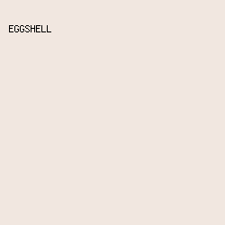 f1e7e0 - Eggshell color image preview