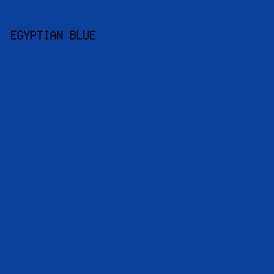 0B409C - Egyptian Blue color image preview