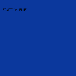 0b389d - Egyptian Blue color image preview