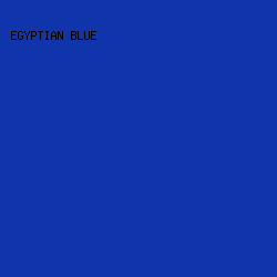 0f34ac - Egyptian Blue color image preview