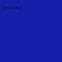 161FA9 - Egyptian Blue color image preview