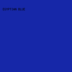 1627a8 - Egyptian Blue color image preview