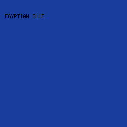 183d9c - Egyptian Blue color image preview
