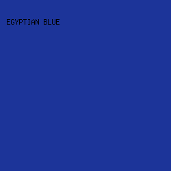 1C3499 - Egyptian Blue color image preview
