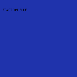 1F33AC - Egyptian Blue color image preview