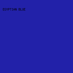 2221A9 - Egyptian Blue color image preview