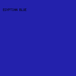 2321ac - Egyptian Blue color image preview