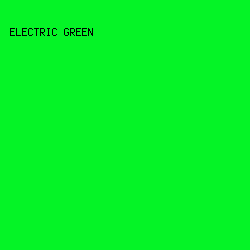 04F426 - Electric Green color image preview