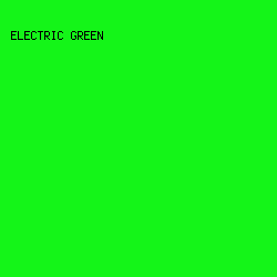 14f518 - Electric Green color image preview