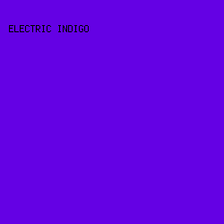 6401E4 - Electric Indigo color image preview