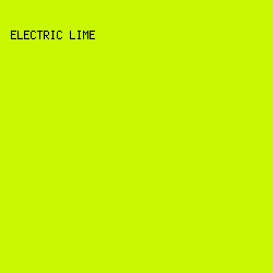 C8F902 - Electric Lime color image preview