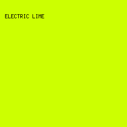 CCFF01 - Electric Lime color image preview