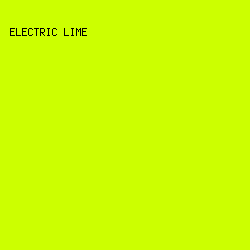 ccff00 - Electric Lime color image preview