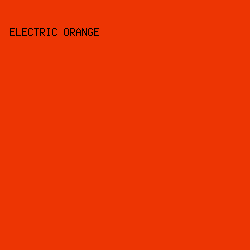 ED3503 - Electric Orange color image preview