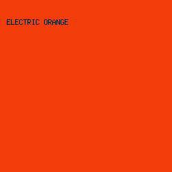 F33E0B - Electric Orange color image preview
