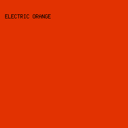 e23201 - Electric Orange color image preview