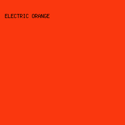 fa370e - Electric Orange color image preview
