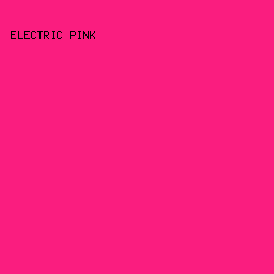 FA1D7F - Electric Pink color image preview