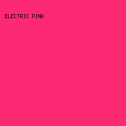 FC2A75 - Electric Pink color image preview