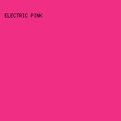 f02f84 - Electric Pink color image preview