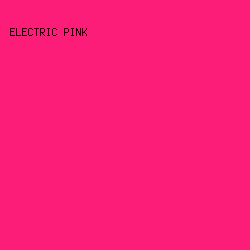 fb1d77 - Electric Pink color image preview