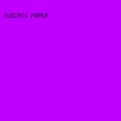 BF00FF - Electric Purple color image preview