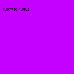 C400FF - Electric Purple color image preview