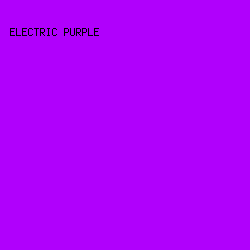 b000fc - Electric Purple color image preview